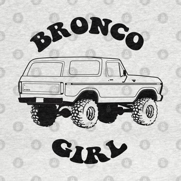 1978/79 Bronco Girl by The OBS Apparel